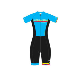 Enterizo PRO Manga Corta Celeste