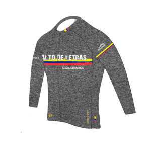 Jersey PRO Manga Larga Gris