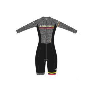 Enterizo PRO Manga Larga Gris