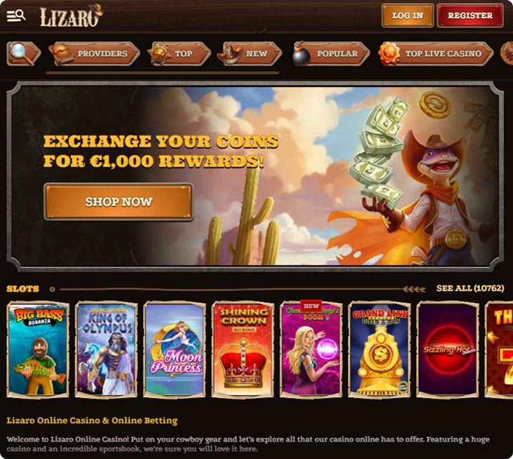 Lizaro Casino online: Zo registreer je en inlog je op dit Nederlandse casino in Netherlands